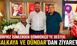 Sürpriz isimlerden Gümrükçü’ye destek: Çalkaya ve Dündar'dan ziyaret