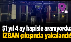 51 yıl 4 ay hapisle aranıyordu: İZBAN çıkışında yakalandı