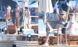 Gülben Ergen Bodrum'da Sezonu Açtı: Leopar Desenli Bikinisiyle Gündem Oldu!
