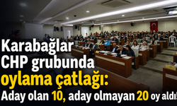 Karabağlar CHP grubunda oylama çatlağı: Aday olan 10, aday olmayan 20 oy aldı!