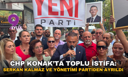 CHP Konak’ta toplu istifa: Serkan Kalmaz ve yönetimi partiden ayrıldı
