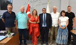 Buca Belediyesi Başkan Vekili Hüseyin Benzer'den İGC'ye ziyaret: Gazetecilerin her zaman yanındayız
