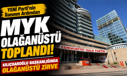 YENİ Parti’nin İlanının Ardından MYK Olağanüstü Toplandı!