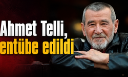 Şair Ahmet Telli entübe edildi
