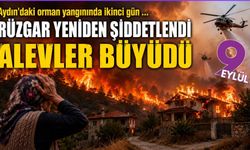 Aydın Çine’de alevler yeniden büyüdü: 30 ev tahliye edildi