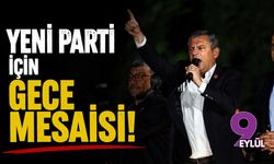 Yeni Parti için gece mesaisi!