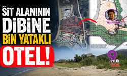 Sit alanının dibine bin yataklı otel!
