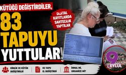 Kütüğü değiştirdiler 83 tapuyu yuttular!