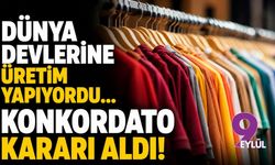 Dünya devlerine üretim yapıyordu... Konkordato kararı aldı!