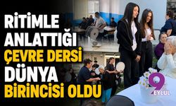Ritimle anlattığı çevre dersi dünya birincisi oldu
