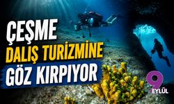 Çeşme dalış turizmine göz kırpıyor
