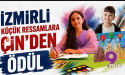 İzmirli küçük ressamlara Çin’den ödül