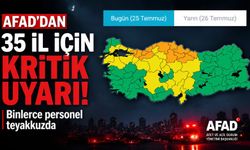 AFAD'dan 35 il için kritik uyarı: Binlerce personel teyakkuzda!