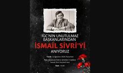 İGC, unutulmaz başkanlarından İsmail Sivri'yi anacak