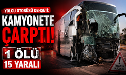 Afyonkarahisar’da can pazarı: Yolcu otobüsü kamyonete çarptı, 1 ölü 15 yaralı