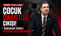 Deniz Yücel’den çocuk cinayetleri çıkışı: 'Sorunun temeli iktidarın sakat anlayışıdır'