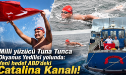 Milli yüzücü Tuna Tunca Okyanus Yedilisi yolunda: Yeni hedef ABD'deki Catalina Kanalı!