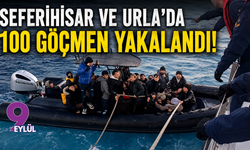 Seferihisar Ve Urla’da 100 Göçmen Yakalandı!