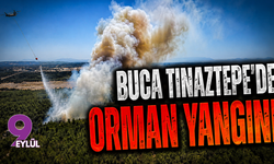 Buca Tınaztepe'de Orman Yangını: Alevlere Havadan Ve Karadan Jet Müdahale!