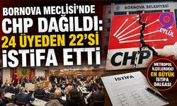 Bornova Meclisi’nde CHP dağıldı: 24 üyeden 22’si istifa etti