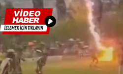Sahaya yıldırım düştü: 1 ölü