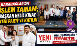 Karabağlar’da siyasi dengeler değişti: Helil Kınay Yeni Parti’ye geçti