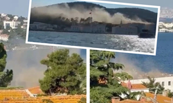 Deniz Harp Okulu’nda yangın
