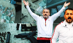 Amigonun evinden cephanelik çıktı