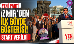 Yeni Parti İzmir’de ilk çelengini sundu: “Milletimizle birlikte iktidara yürümeye hazırız”