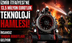 İzmir İtfaiyesi’ne 13,5 milyon Euro’luk teknoloji hamlesi: İnsansız yangın robotları geliyor