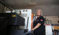 Eşinin yanında çırak başladı, torna ustası oldu
