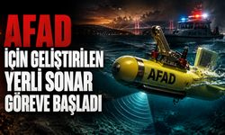 AFAD İçin Geliştirilen Yerli Sonar Göreve Başladı
