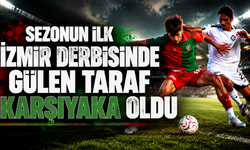 Sezonun ilk İzmir derbisinde gülen taraf Karşıyaka oldu