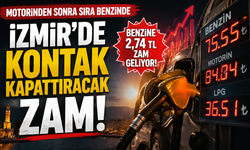 izmir’de benzine büyük zam geliyor!