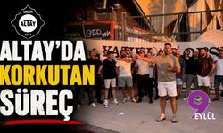 Altay'da korkutan süreç