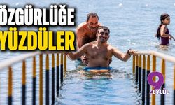 Özgürlüğe yüzdüler