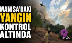 Manisa'daki yangın kontrol altında