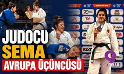 İzmirli milli judocu Sema Mete Kuzey Makedonya'dan bronz madalyayla döndü