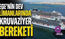 Ege'nin dev limanlarında kruvaziyer bereketi