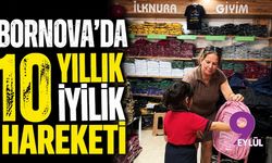 Bornova'da 10 yıllık iyilik hareketi