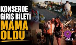 Konserde giriş bileti mama oldu: Yarım ton topladılar