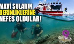 Mavi suların derinliklerine nefes oldular!