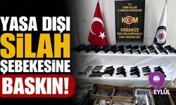 Yasa dışı silah şebekesine baskın!