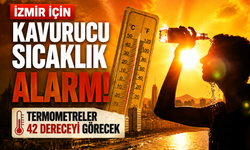 Kavurucu sıcaklık alarmı: Termometreler 42 dereceyi görecek