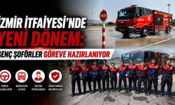 İzmir İtfaiyesi’nde yeni dönem: Genç şoförler göreve hazırlanıyor
