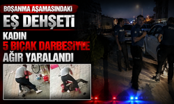 Boşanma aşamasındaki eş dehşeti: Kadın 5 bıçak darbesiyle ağır yaralandı