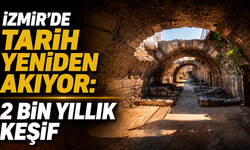 İzmir’de tarih yeniden akıyor: 2 bin yıllık keşif