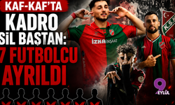 Kaf-Kaf’ta kadro sil baştan: 7 futbolcu ayrıldı