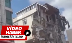 Dört katlı bina çöktü!