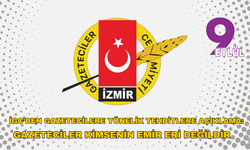 İGC: Gazeteciler kimsenin emir eri değildir